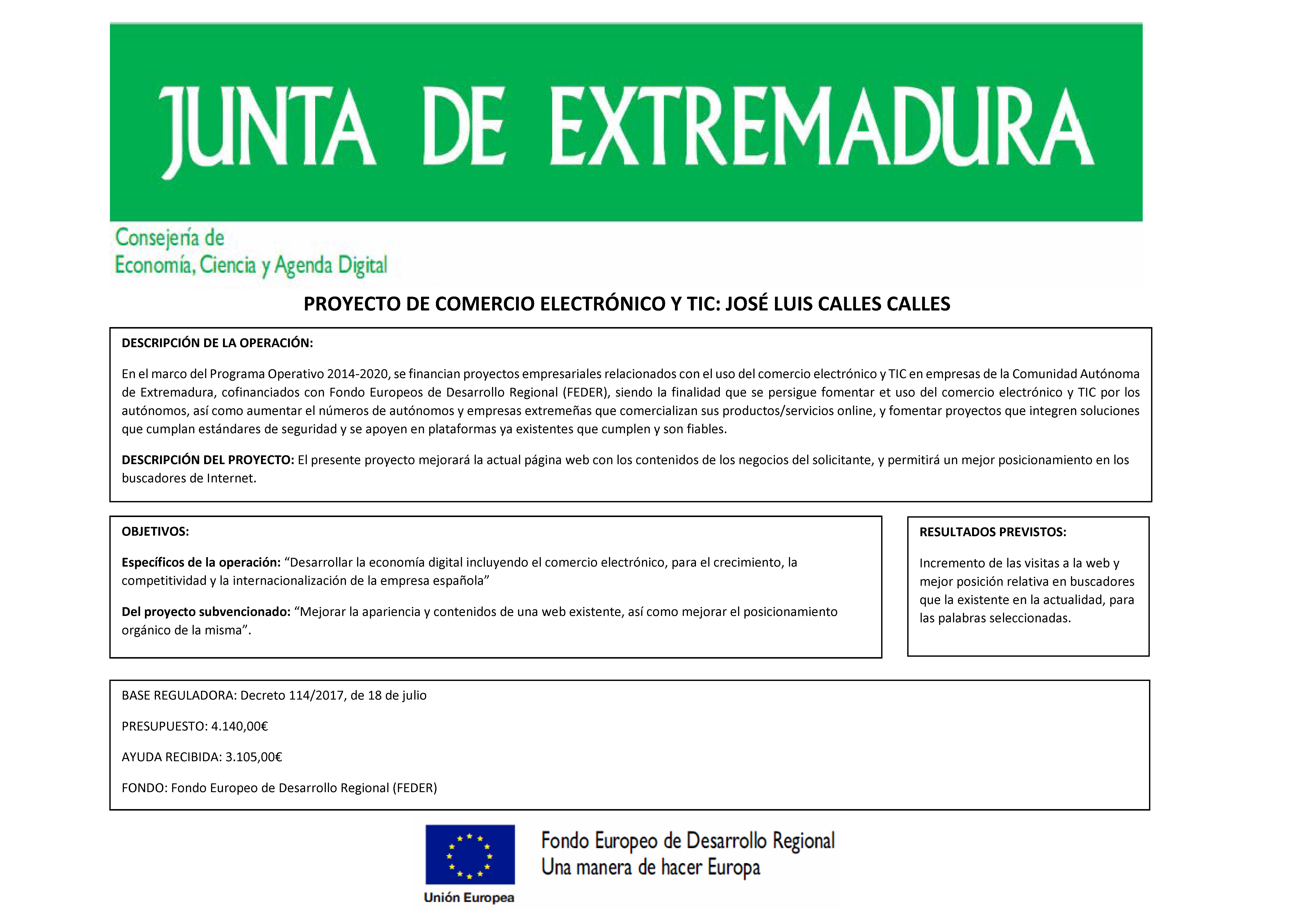 Cartel Fondos Feder