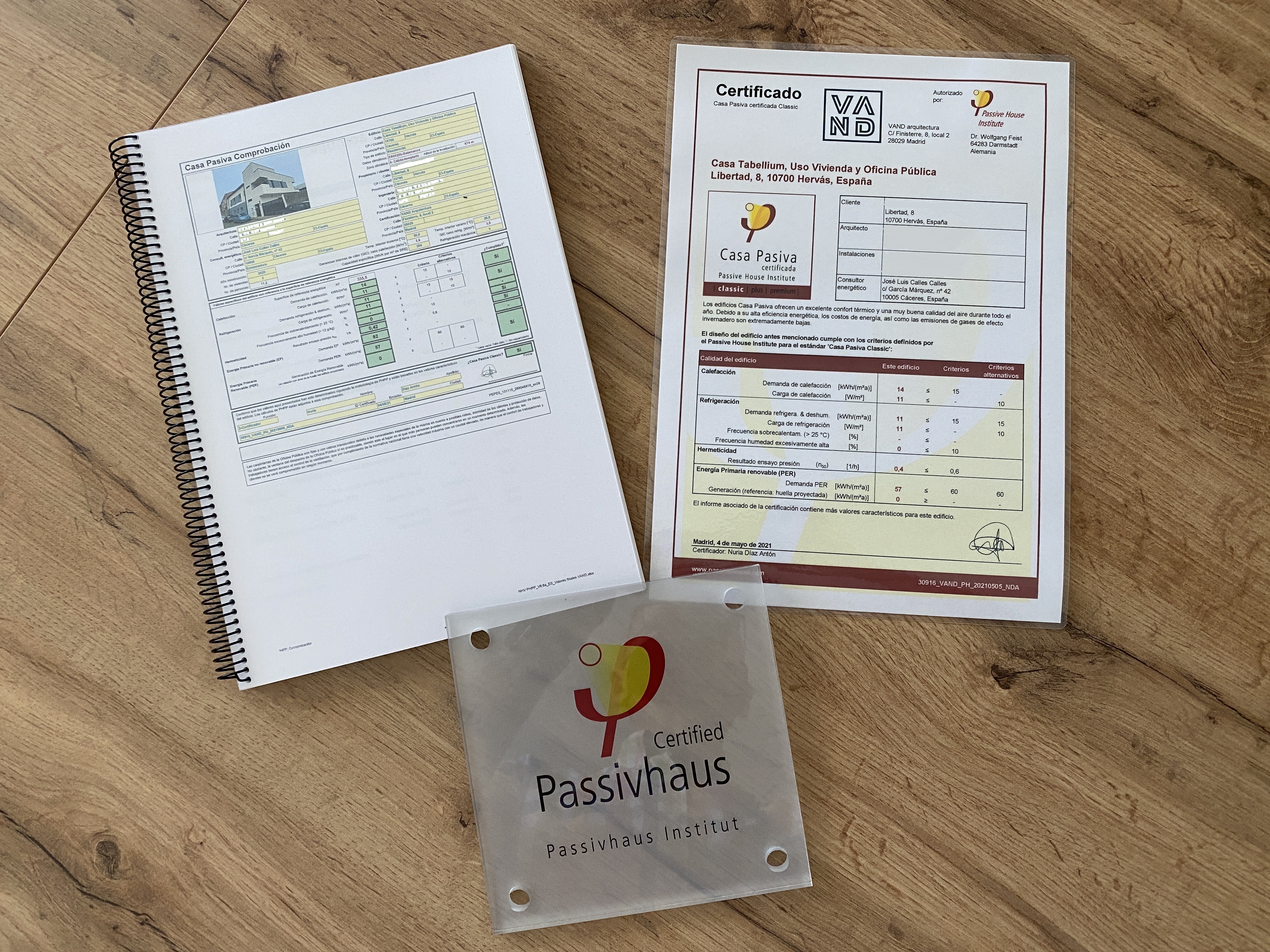 Certificado Passivhaus